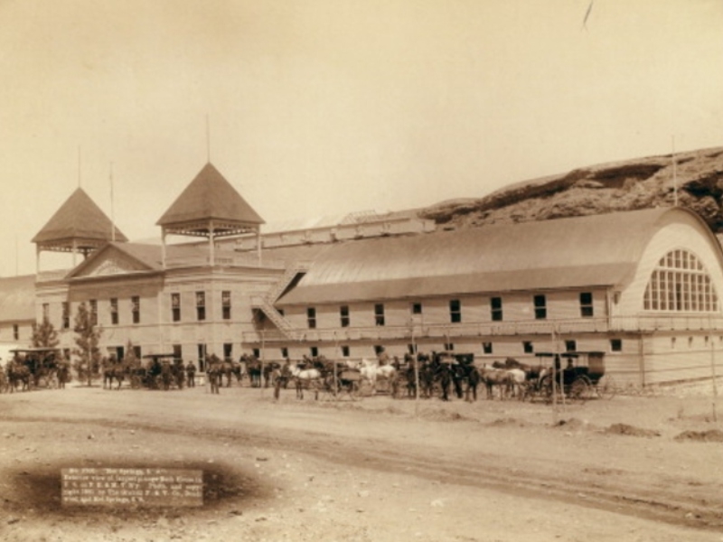 Fontes Termais da Casa de Banho, Dakota do Sul | Getty Images Photo by Universal History Archive