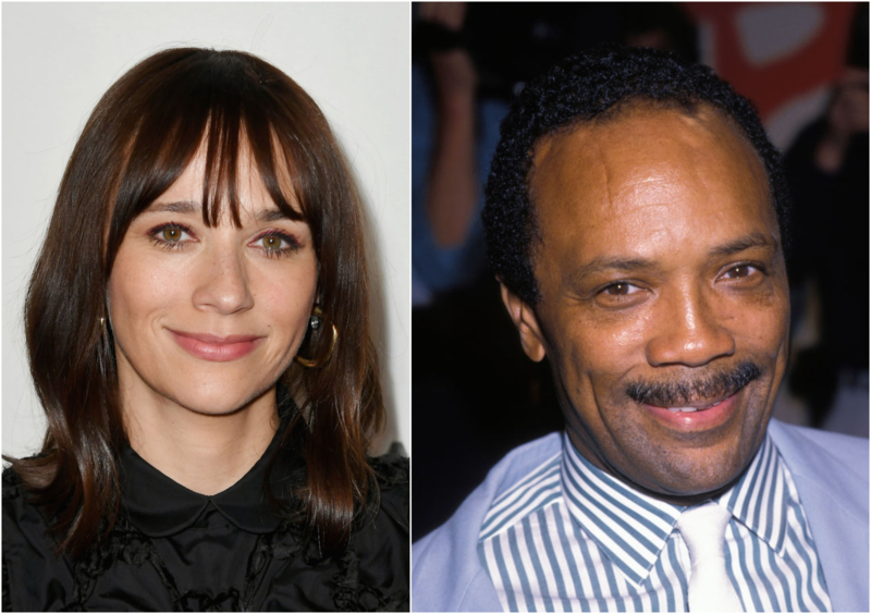 Rashida Jones — Quincy Jones | Getty Images Photo by Nicholas Hunt/Tribeca Film Festival & URLI/GARCIA/Gamma-Rapho 