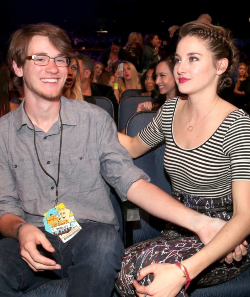 Shailene Woodley mit ihrem Bruder Tanner Woodley | Getty Images Photo by Christopher Polk/MTV1415