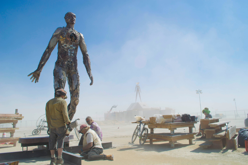 El dinero no sirve de nada en el Burning Man | Alamy Stock Photo by BLM Photo