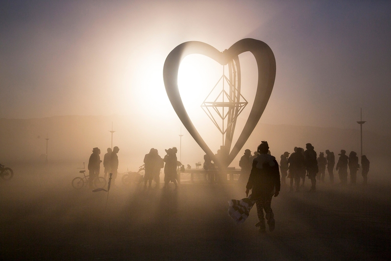 ¿Dónde más sino en el Burning Man? | Alamy Stock Photo by BLM Photo 