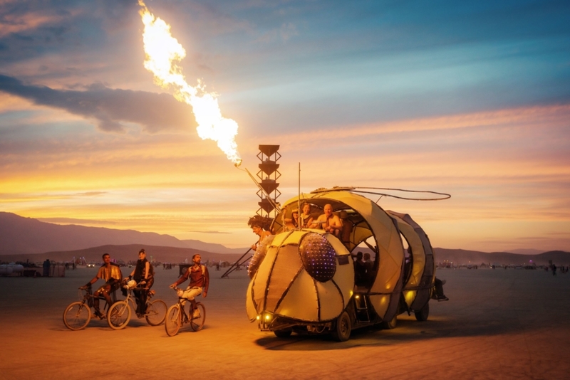 La esencia del Burning Man | Alamy Stock Photo by lukas bischoff