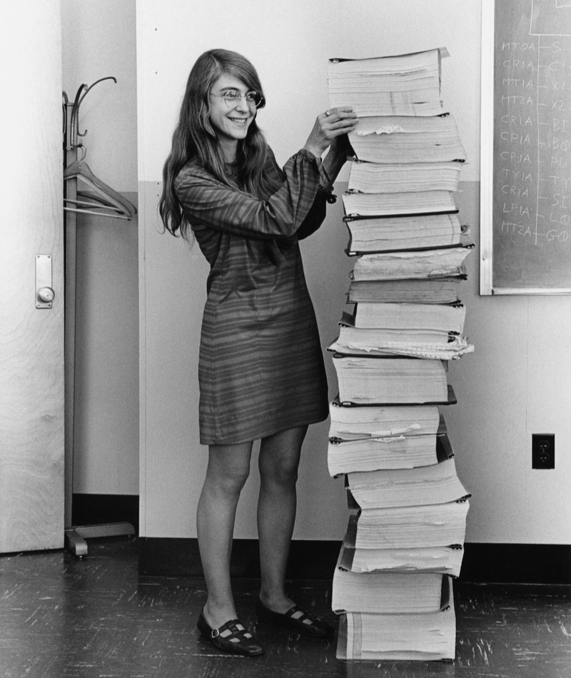 Margaret Hamilton und Software-Angebote für Apollo | Alamy Stock Photo by Archive PL