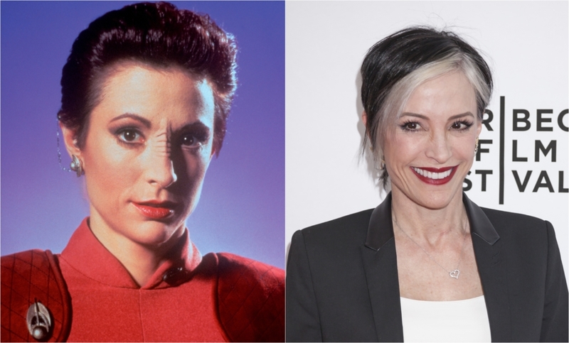 Nana Visitor como Kira Nerys | MovieStillsDB Photo by firefly/production studio & Sam Aronov/Shutterstock