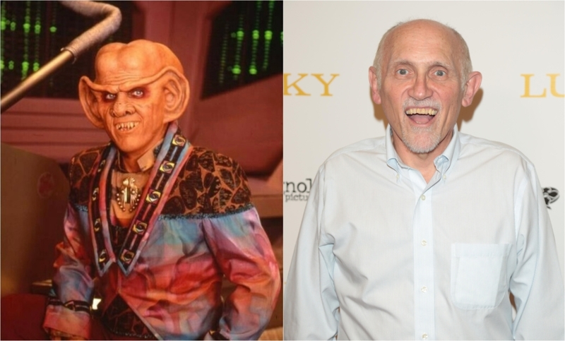 Armin Shimerman como Quark | MovieStillsDB Photo by Esamuel/production studio & Alamy Stock Photo by Guillermo Proano/WENN Rights Ltd 