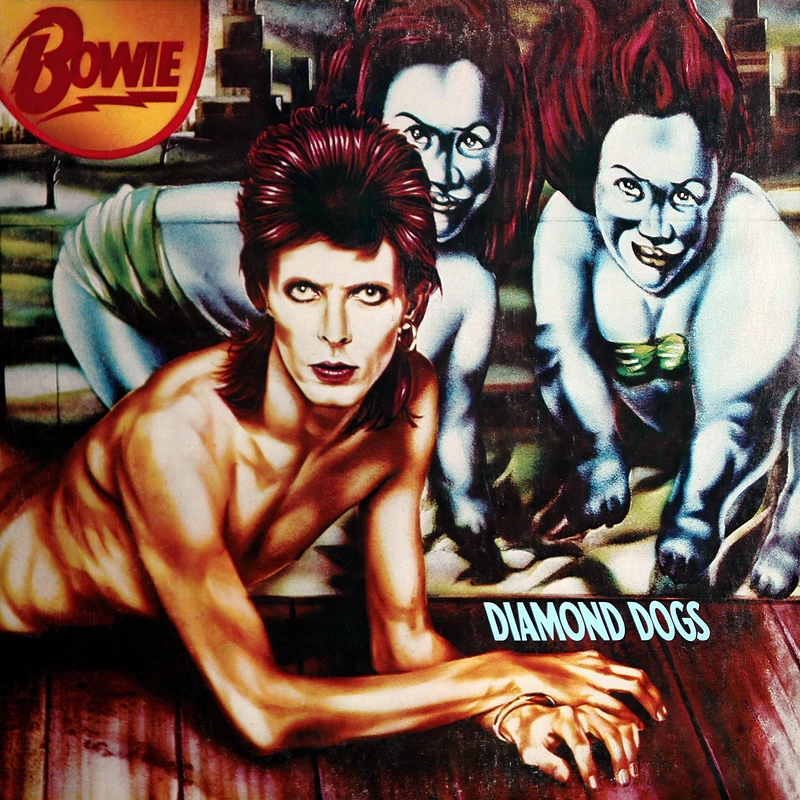 David Bowies „Diamond Dogs“-Vinyl | Alamy Stock Photo by Records