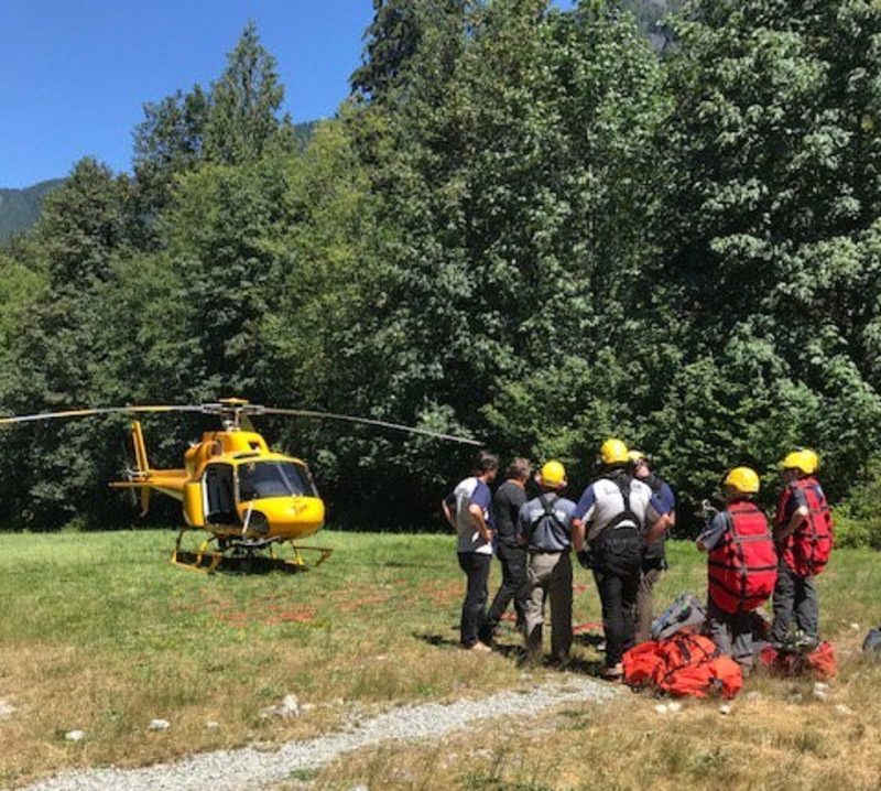 Second Day of Searching | Twitter/@CoquitlamSAR