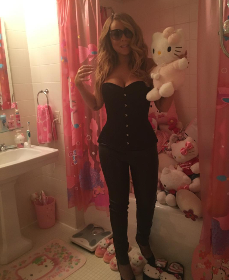 ¿Quién dijo que Hello Kitty era para niños? | Instagram/@mariahcarey