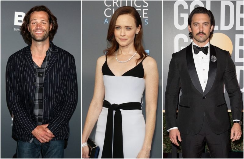 Alexis Bledel : Jared Padlecki & Milo Ventimiglia | Shutterstock & Alamy Stock Photo