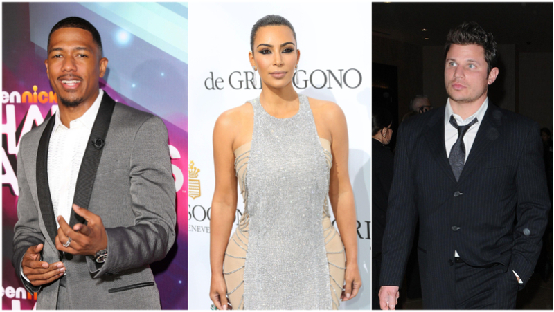 Kim Kardashian: Nick Cannon & Nick Lachey | Alamy Stock Photo