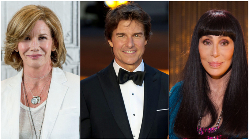 Tom Cruise: Melissa Gilbert & Cher | Getty Images Photo by Roy Rochlin & Eric McCandless/ABC & Alamy Stock Photo