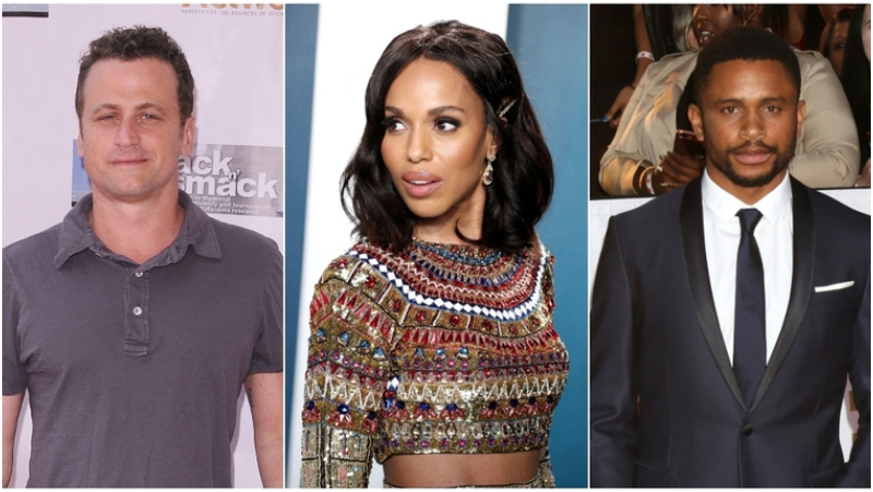 Kerry Washington: David Moscow & Nnamdi Asomugha | Alamy Stock Photo & Shutterstock