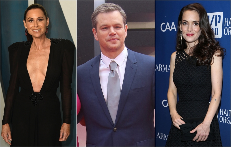 Matt Damon: Minnie Driver & Winona Ryder | Alamy Stock Photo