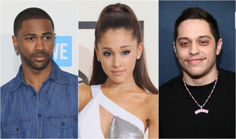 Ariana Grande: Pete Davidson & Big Sean | Shutterstock & Getty Images Photo by Dimitrios Kambouris & Jon Kopaloff/FilmMagic