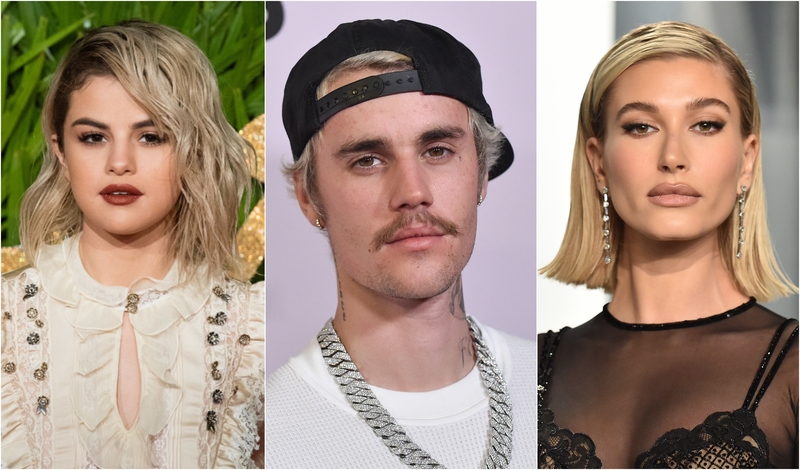 Justin Bieber: Selena Gomez & Hailey Baldwin | Getty Images Photo by Stephane Cardinale/Corbis & Shutterstock & Alamy Stock Photo