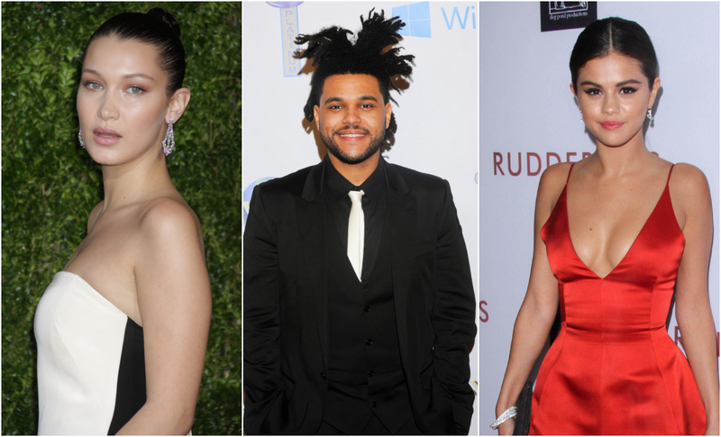 The Weeknd: Bella Hadid & Selena Gomez | Alamy Stock Photo