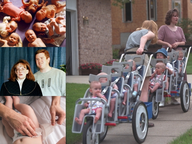 World’s First Surviving Septuplets | Alamy Stock Photo by JOKER/Süddeutsche Zeitung Photo & Getty Images Photo by JOHN RUTHROFF & George Rudy/Shutterstock & Getty Images Photo by Ambassador/Sygma/Corbis/VCG