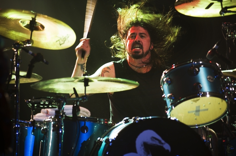 Dave Grohl aus der Band Nirvana und den Foo Fighters | Getty Images Photo by Kevin Nixon/Classic Rock Magazine