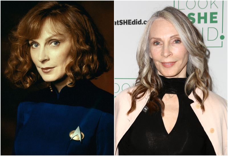 Gates McFadden, Intérprete Da Dr. Beverly Crusher | Alamy Stock Photo by Cinematic Collection/PARAMOUNT & Getty Images Photo by Tasia Wells