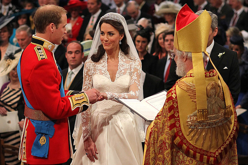 Su peinado el día de su boda | Getty Images Photo by Dominic Lipinski - WPA Pool