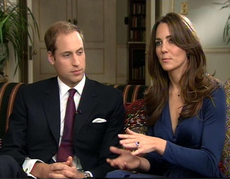 Catherine y Guillermo hablaron con la prensa | Alamy Stock Photo by ITV/PA Images