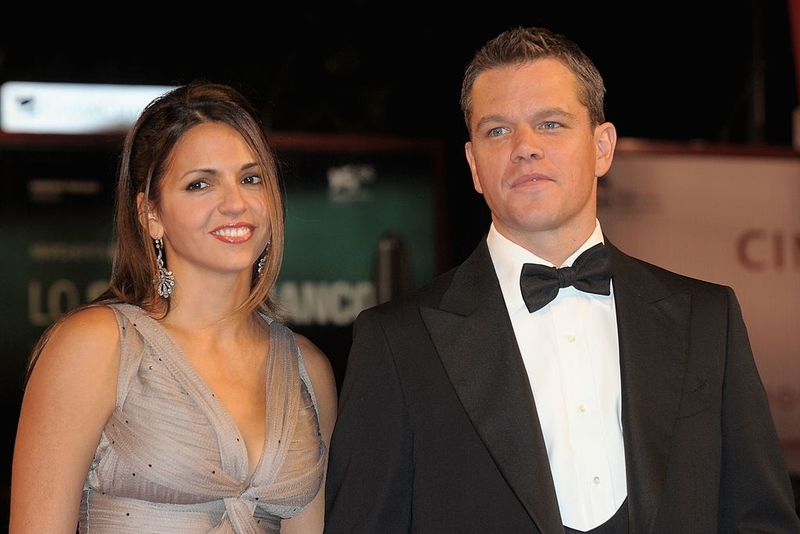 Matt Damon se ha casado con su pareja no perteneciente a Hollywood, Luciana Barroso | Getty Images Photo by Dominique Charriau/WireImage