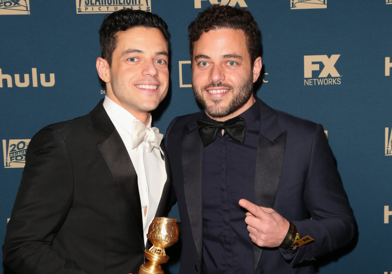 Rami Malek e Sami Malek | Getty Images Photo by Paul Archuleta/FilmMagic