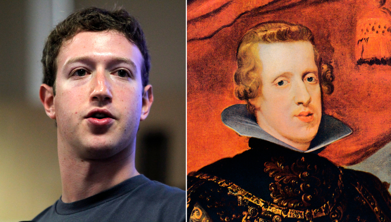 Mark Zuckerberg und König Philipp IV. von Spanien | Getty Images Photo by Kim White & Print Collector