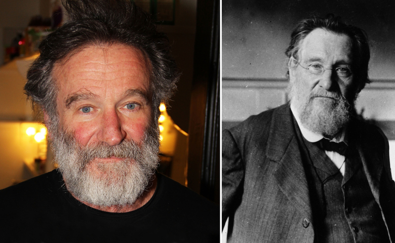 Robin Williams und Nobelpreisträger Ilya Ilich Mechnikov | Getty Images Photo by Bruce Glikas/FilmMagic & Hulton Archive