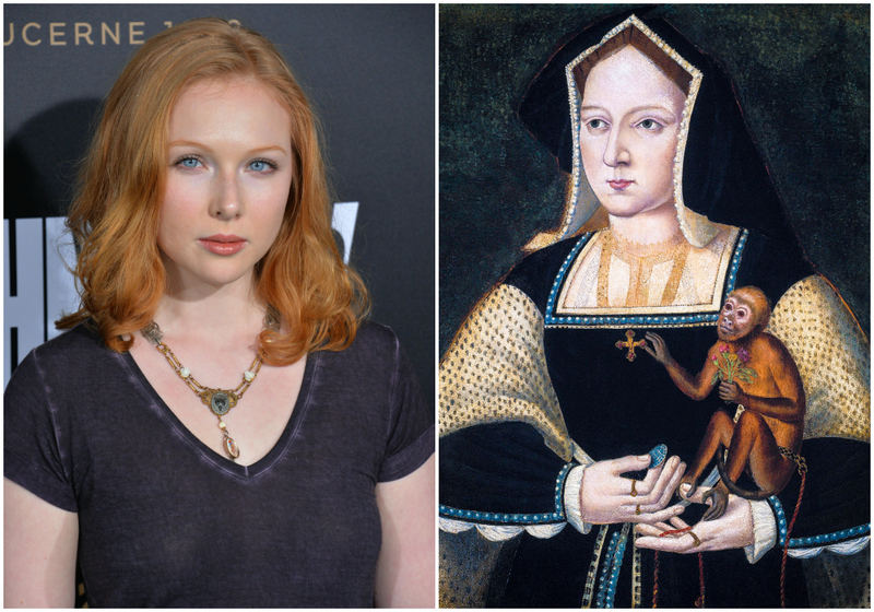 Molly Quinn und Katharina von Aragon | Alamy Stock Photo by Sarah Stewart & incamerastock/ICP