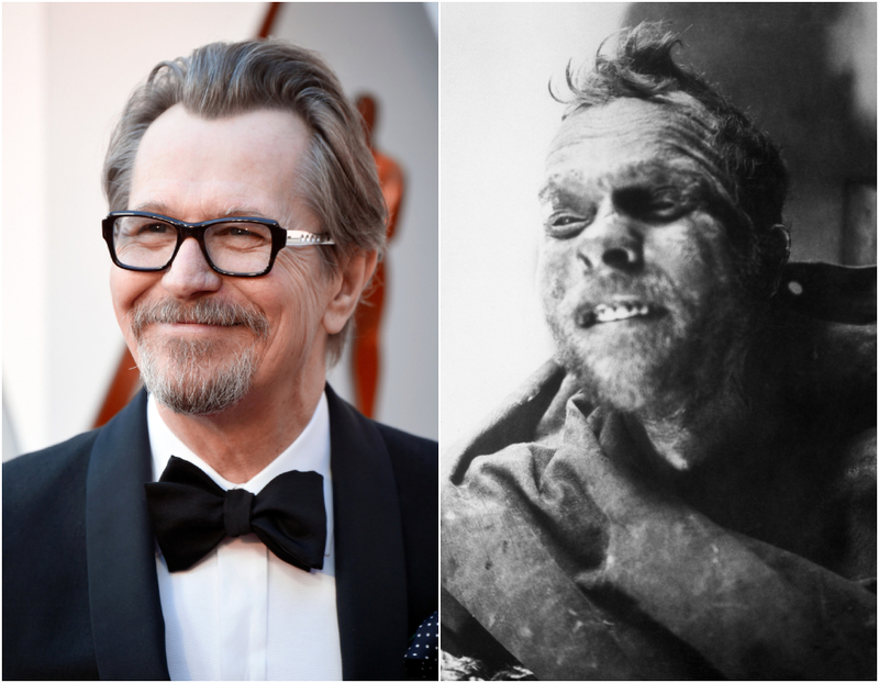 Gary Oldman und Albert Johnson | Getty Images Photo by Kevin Mazur/WireImage & Alamy Stock Photo by Hum Images 