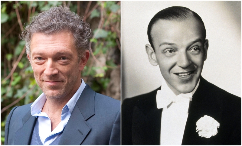 Vincent Cassel und Fred Astaire | Alamy Stock Photo by FIORANI FABIO/AGENZIA SINTESI & SNAP/Entertainment Pictures