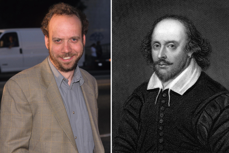 Paul Giamatti und William Shakespeare | Alamy Stock Photo by Globe Photos/ZUMAPRESS & Robert Harding World Imagery