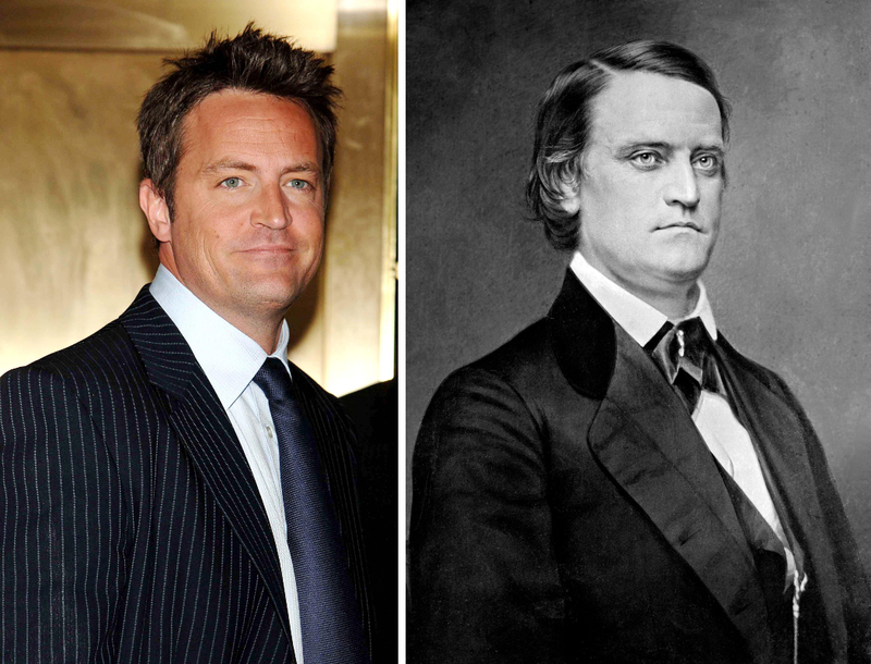 Matthew Perry und John C. Breckinridge | Alamy Stock Photo by Globe Photos/ZUMAPRESS & GL Archive