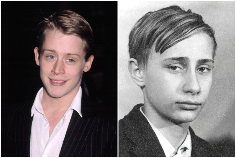 Macaulay Culkin und der junge Wladimir Putin | Everett Collection/Shutterstock & Alamy Stock Photo by American Photo Archive