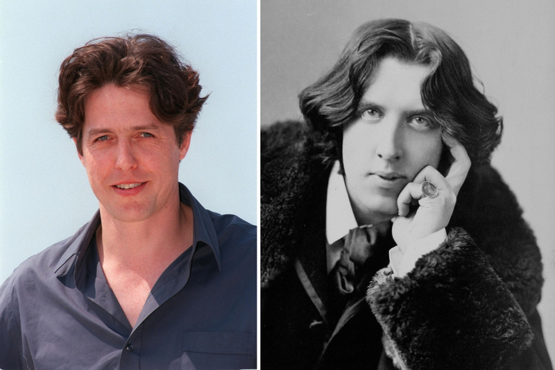 Hugh Grant und Oscar Wilde | Featureflash Photo Agency/Shutterstock & Alamy Stock Photo by GL Archive