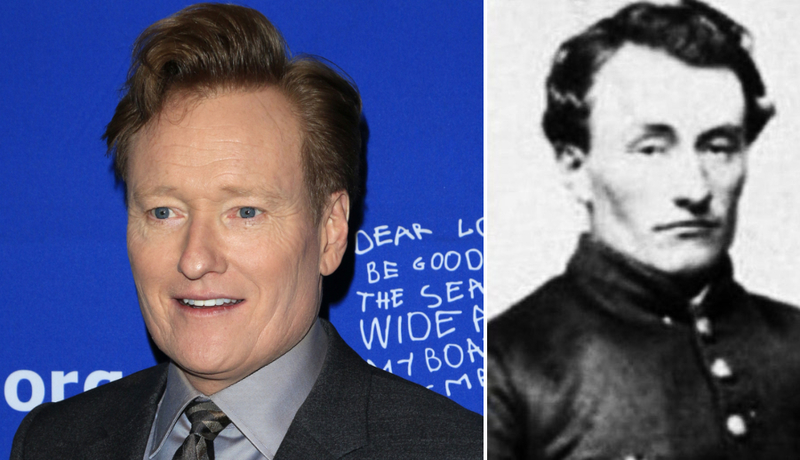 Conan O’Brien und Marshall Henry Twitchell | Kathy Hutchins/Shutterstock & Imgur.com/CelsusMD