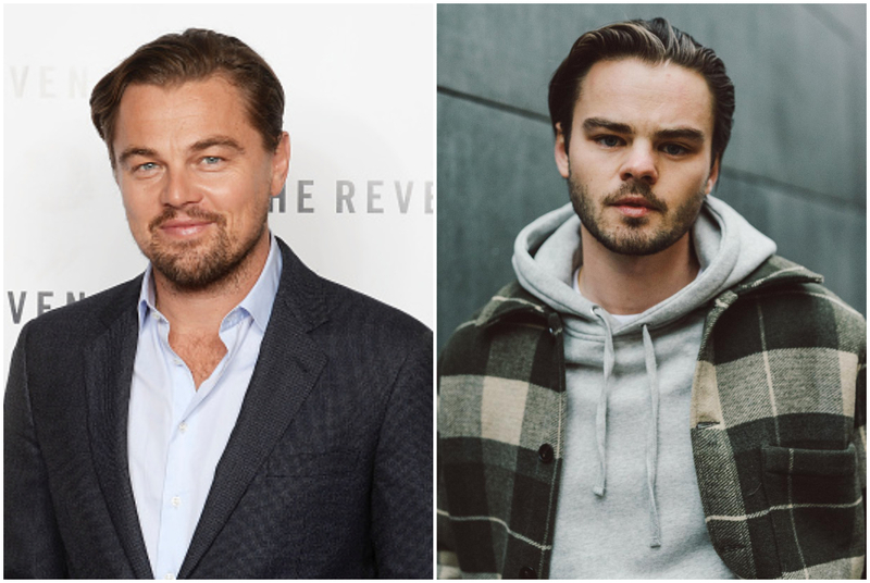 Leonardo DiCaprio und Konrad Annerud | Getty Images Photo by Dave J Hogan & Instagram/@konradannerud