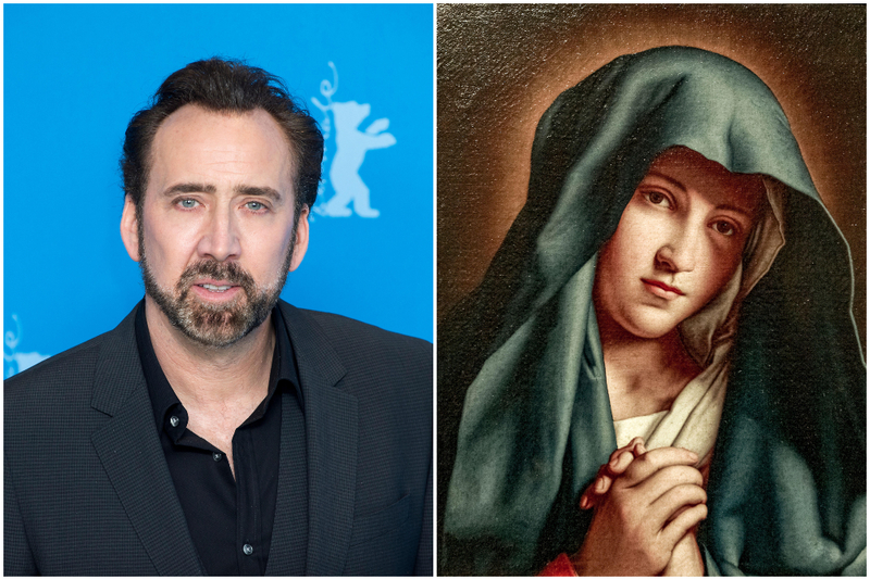 Nicolas Cage und Mater Dolorosa | Alamy Stock Photo by Gonçalo Silva & RealyEasyStar/Claudio Pagliarani