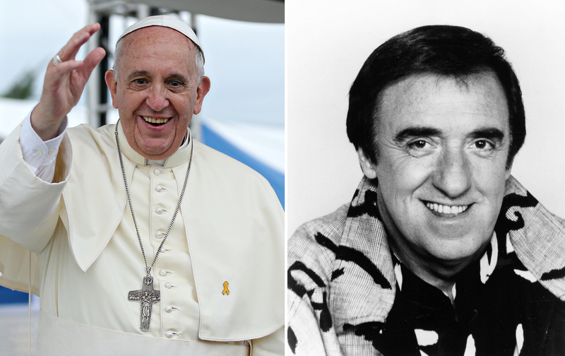 Papst Franziskus und Jim Nabors | Alamy Stock Photo by koreanet & Globe Photos/ZUMAPRESS