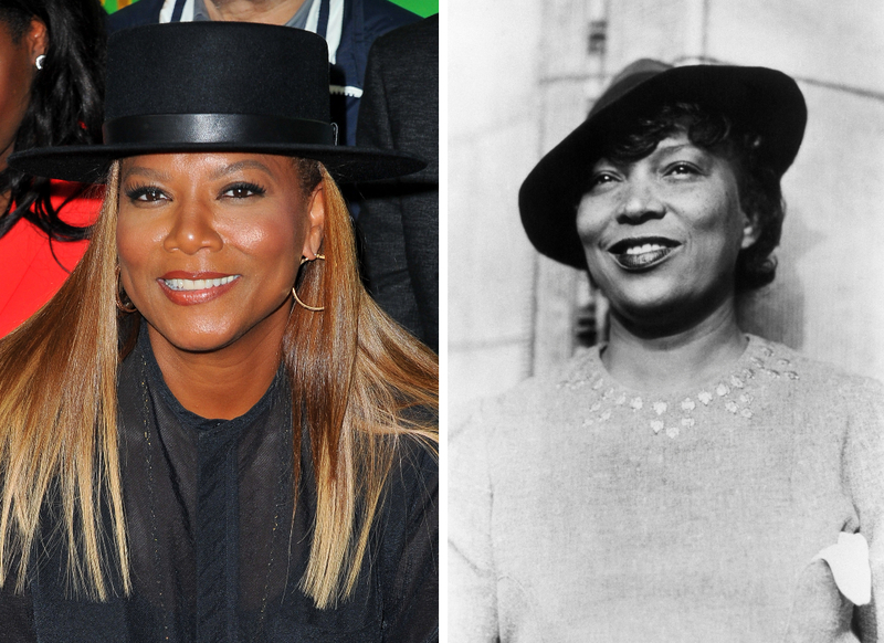 Queen Latifah und Zora Neale Hurston | Getty Images Photo by Allen Berezovsky/WireImage & Historical/CORBIS