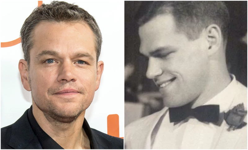 Matt Damon und Someone’s Father | Alamy Stock Photo by NASA/Bill Ingalls & Reddit.com/coffeeandtrout