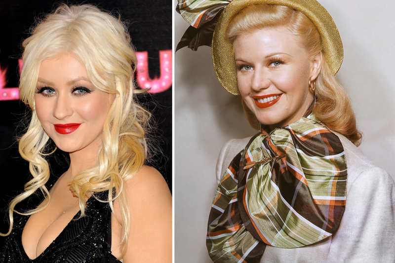 Christina Aguilera und Ginger Rogers | Getty Images Photo by Carlos Alvarez & Silver Screen Collection