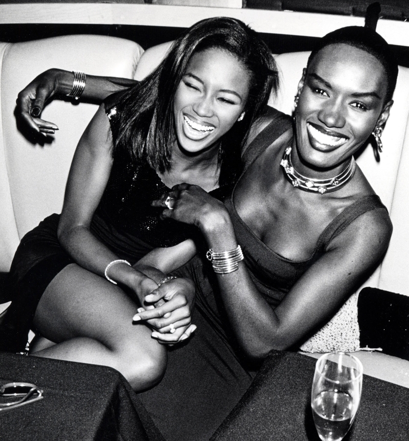 Naomi Campbell and Grace Jones | Getty Images Photo by Ron Galella, Ltd.