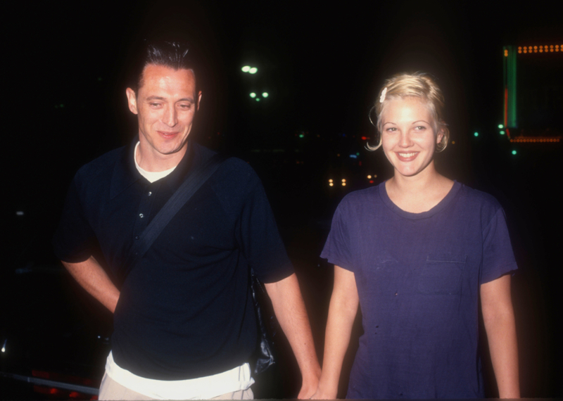 Drew Barrymore and Jeremy Thomas | Alamy Stock Photo by Barry King