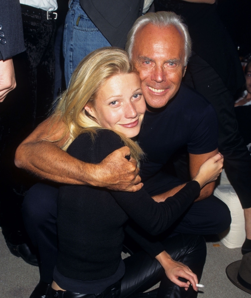 Gwyneth Paltrow and Giorgio Armani | Getty Images Photo by Ke.Mazur/WireImage