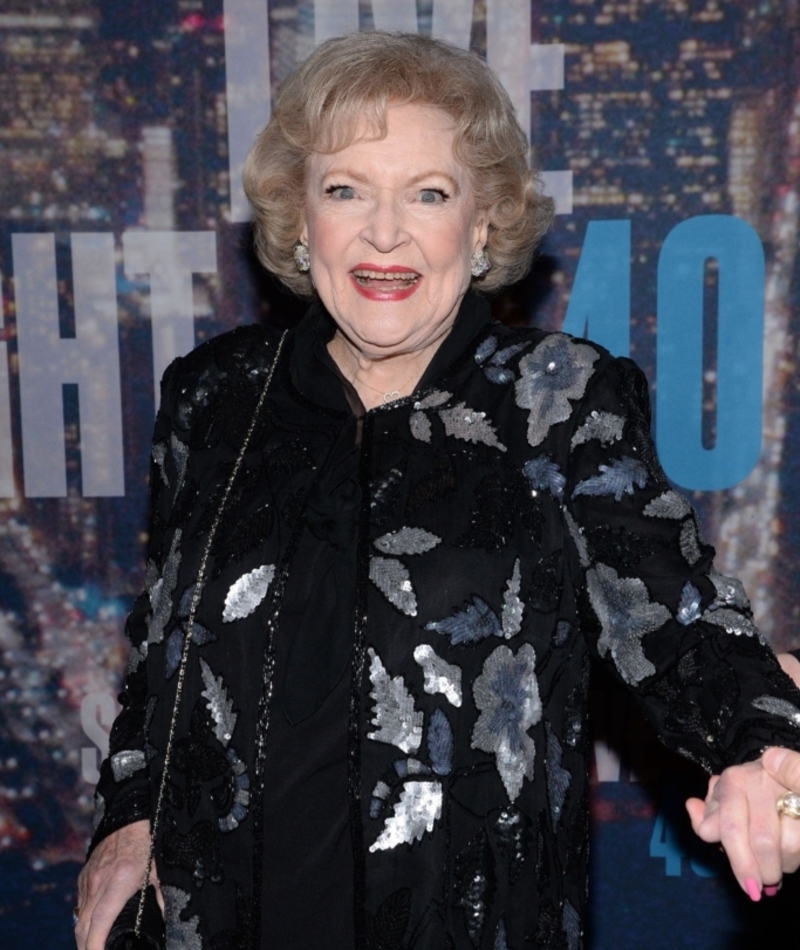 Betty White war die älteste Moderatorin aller Zeiten | Alamy Stock Photo by Sipa USA/Alamy Live News