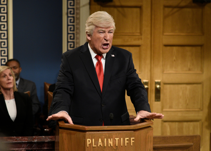 Alec Baldwin ist der Gastgeber mit den meisten... Auftritte | Getty Images Photo by Will Heath/NBC