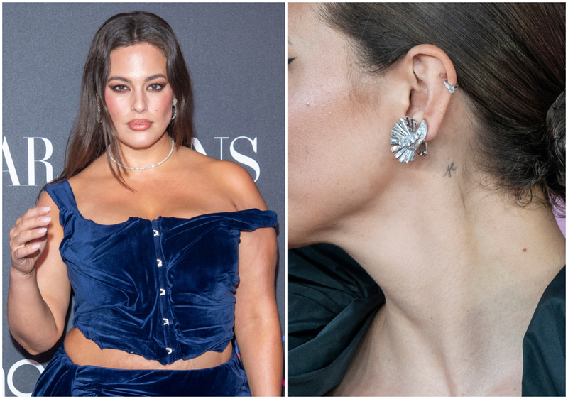 Ashley Graham Is a Tattoo Novice | Ron Adar/Shutterstock & lev radin/Shutterstock