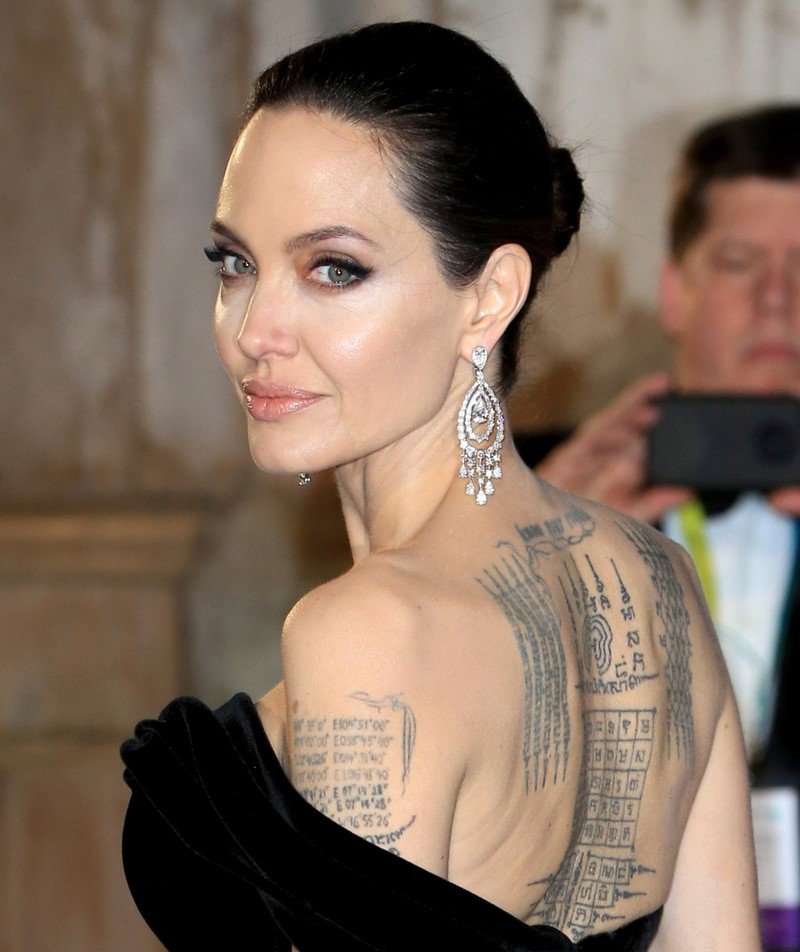 Angelina Jolie’s Full Ink Gallery | Fred Duval/Shutterstock